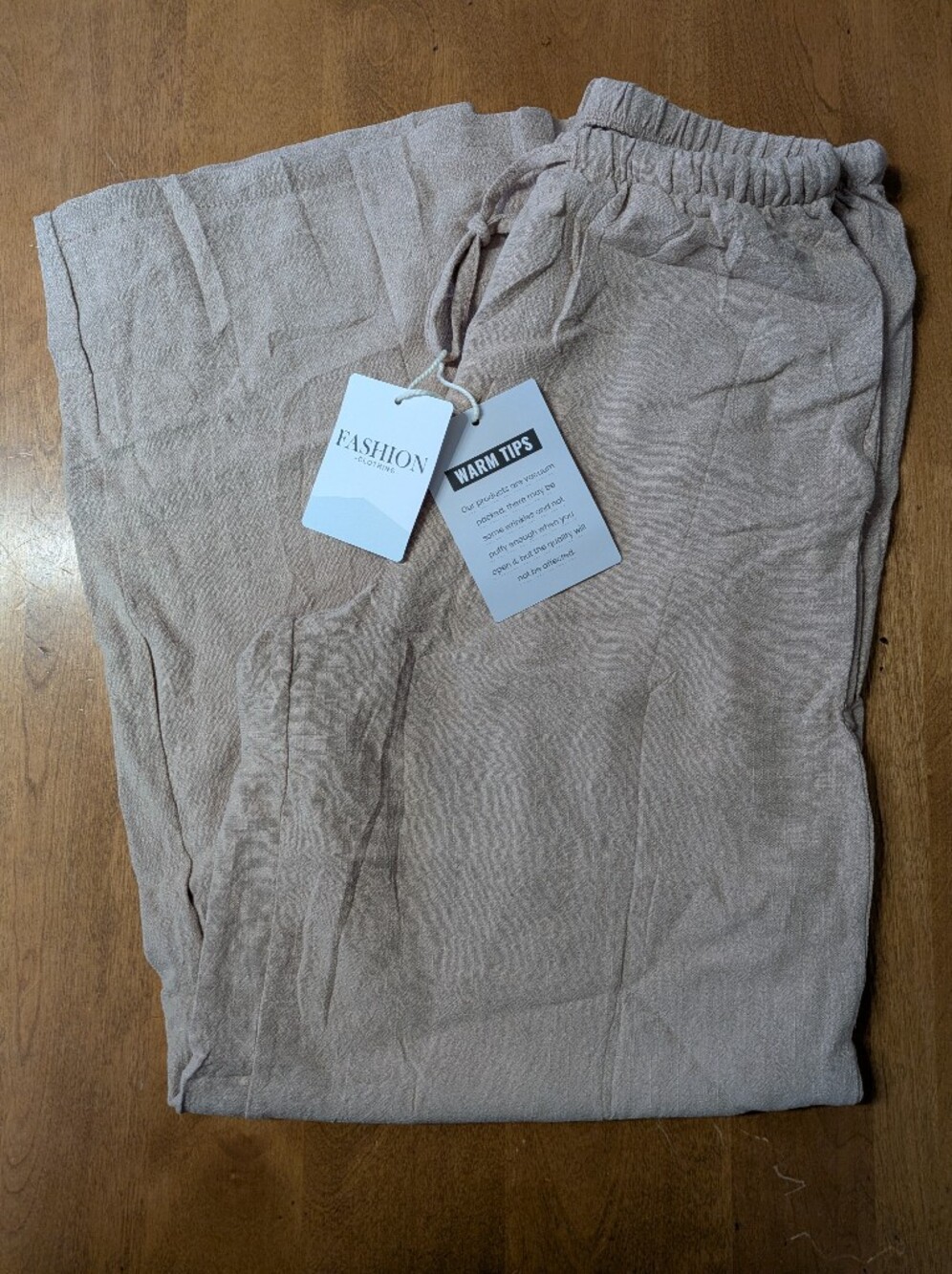 3/$14 Wide Leg Drawstring Trouser